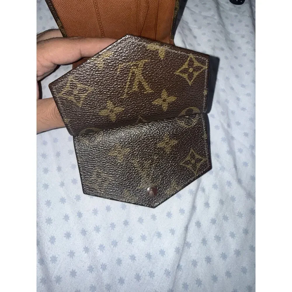 Louis Vuitton Elise Trifold Monogram Compact Wallet Authentic Vintage